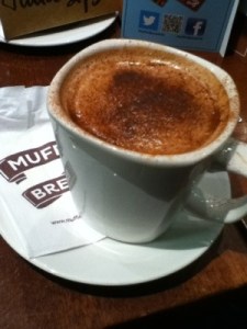 Soy Mocha at Muffin Break