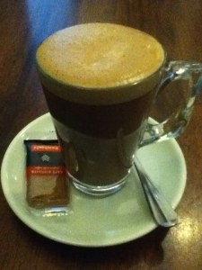 Soy Mocha at The Beautiful Mountain