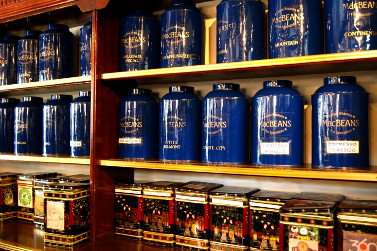 MacBeans Coffee Shelf