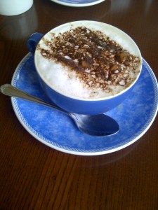Cappucino at The Victoria Restaurant