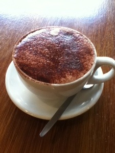 Medium Mocha at Mojo Coffee and Food House