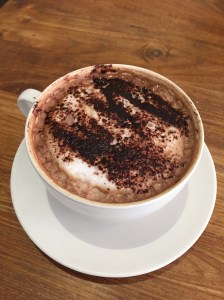 Mocha at Parx Cafe