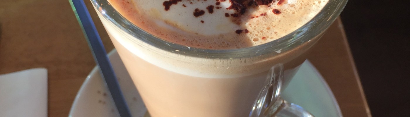 Mocha at Pavilion Cafe