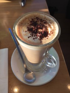 Mocha at Pavilion Cafe
